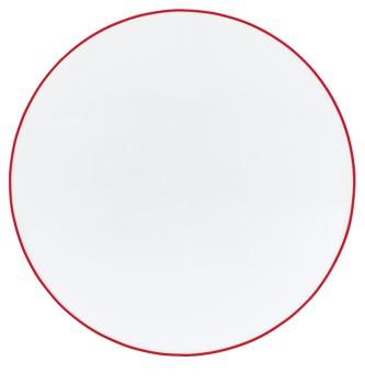 2 x bread and butter plate vermilion - Raynaud